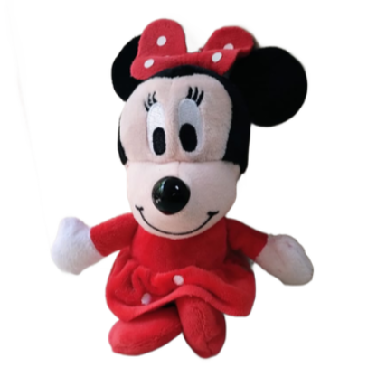 Producto - Peluche 12cm Minnie roja