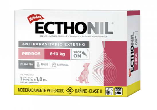 Producto - Pipeta ECTHONIL perro 6kg a 10kg
