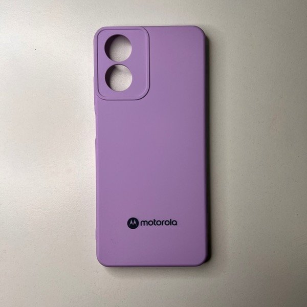 Producto - Funda silicona con logo - E14 lila