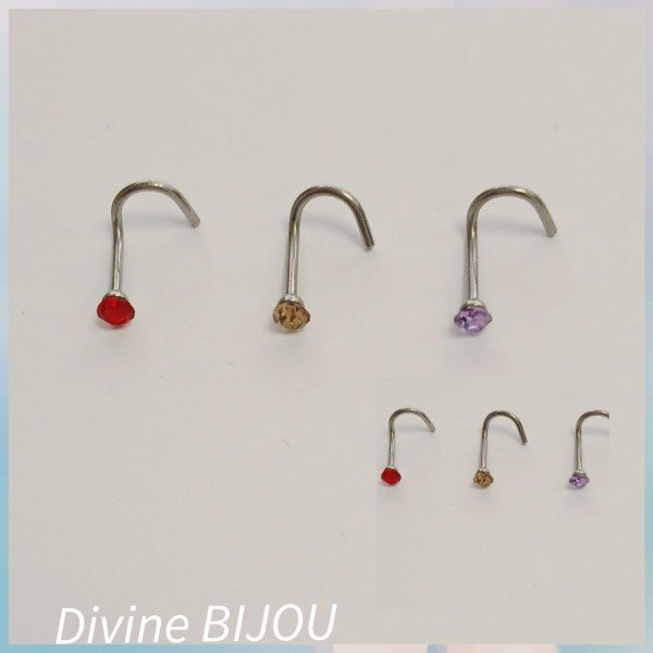 Producto - Piercing nariz cubic Acero