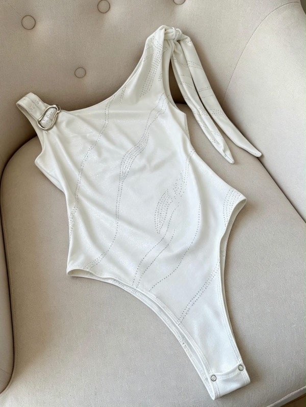 Producto - Body irregular con brillos Stock NEGRO - 1
