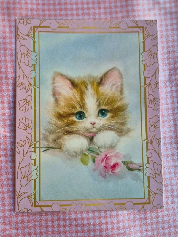 Producto - Print Gatito romántico