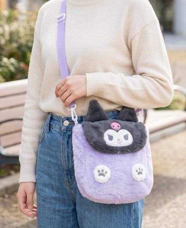 Producto - Mochila Morral Kuromi - Sanrio -  30cm x 30cm