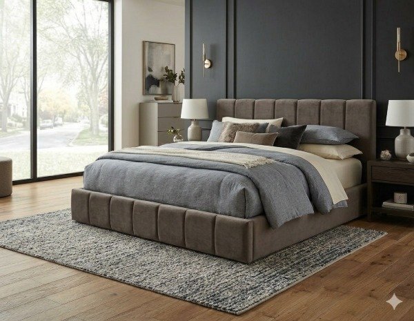 Producto - Cama Completa Canelon / Base + Respaldo