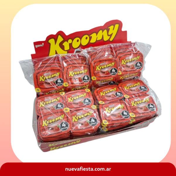 Producto - Postrecitos Kroomy de Chocolate y Frutilla x12 u