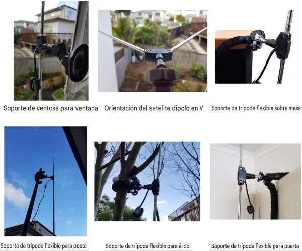 Producto - Kit Antena Dipolo Multipropósito para SDR - Portátil y Versátil - 4