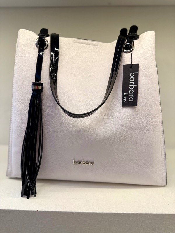 Producto - Cartera Barbara blanca