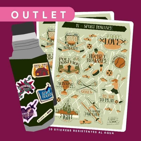 Producto - Plancha Stickers - SPORT ROMANCE - outlet