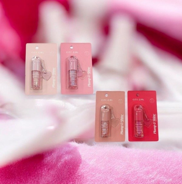 Producto - LIPGLOS COLGANTE PLUMP Y SHINE - CITY GIRL
