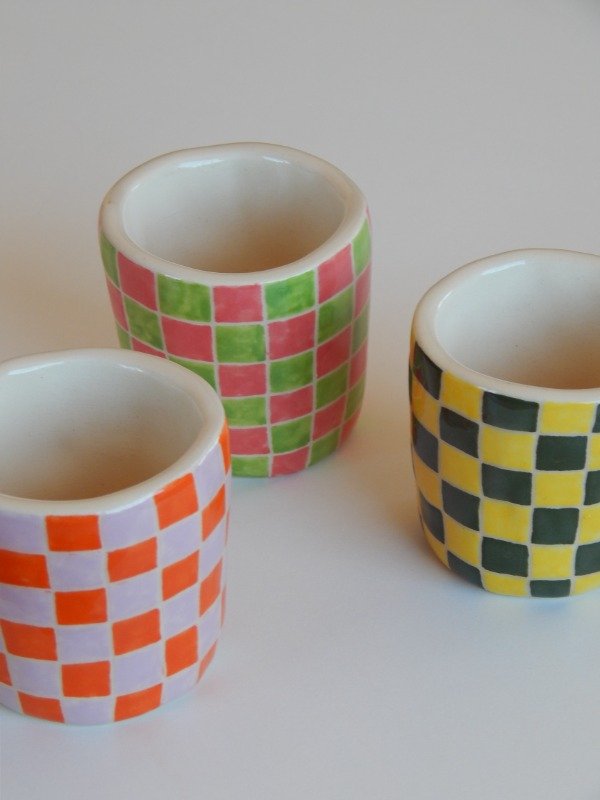 Producto - Pocillo cuadrille Rosa