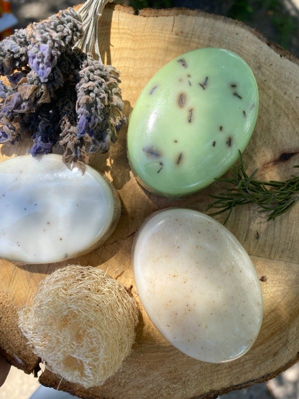 Producto - JABÓN NATURAL - naranja y luffa - 1