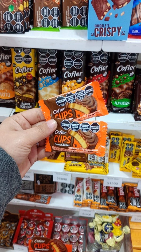 Producto - COFLER CUPS MANI X1