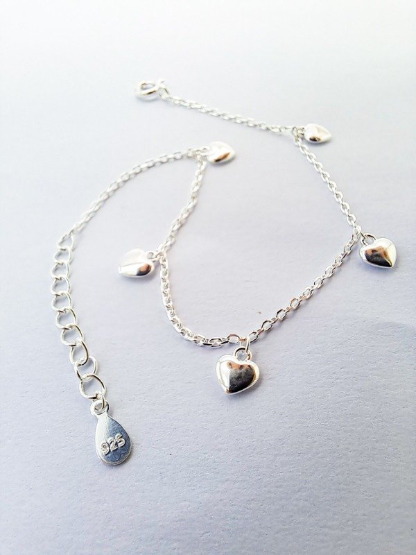 Producto - Pulsera Dijes 5 Corazones