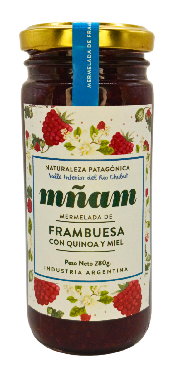 Producto - Mermelada Mñam Frambuesa con Quinoa y Miel