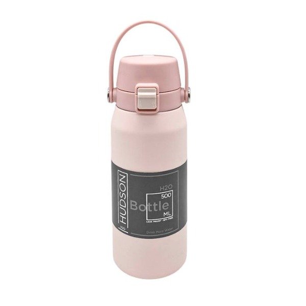 Producto - Termo Deportivo Hudson T/ Flip Rosa 500Ml.