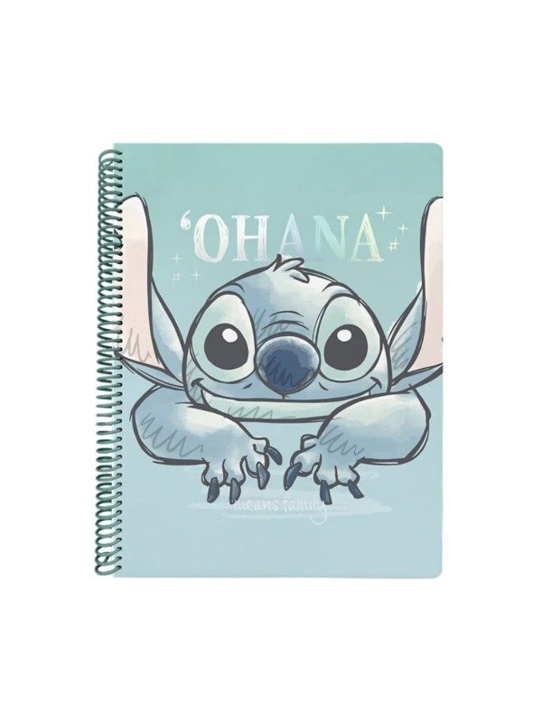 Producto - Cuaderno Universitario Mooving A4 Tapa Semi Rígida - Stitch Ohana
