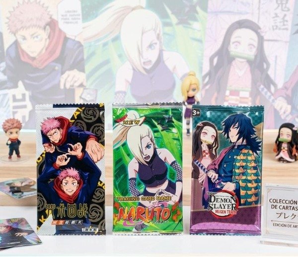 Producto - Sobre de Cartas Jujutsu Kaisen,Demon Slayer,Naruto(ingrese para elegir)