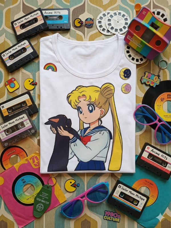 Producto - Remera Mujer Sailor Moon 9