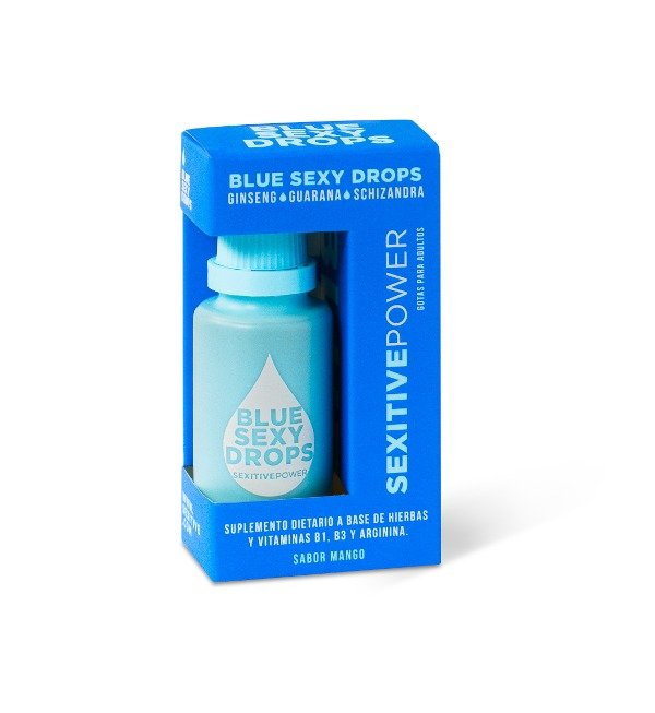 Producto - Blue Sexy Drops - Suplemento dietario para el hombre