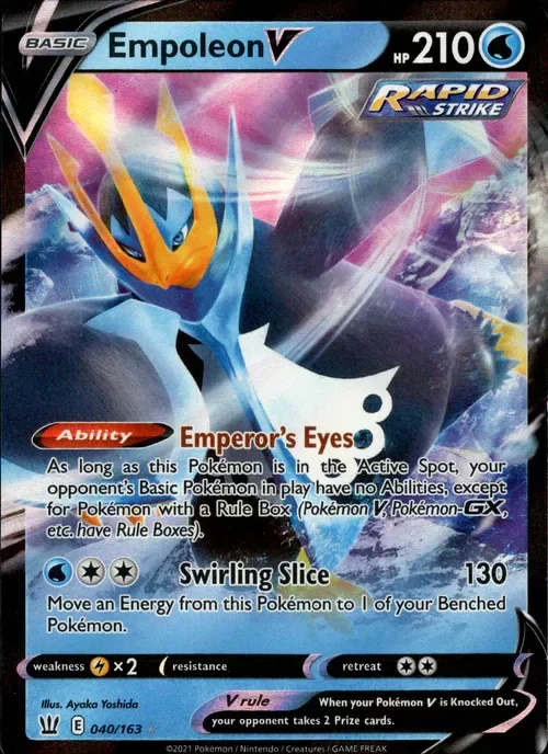 Producto - Empoleon V - 040/163 - Battle Styles - Holo