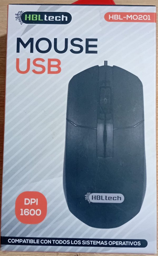 Producto - MOuse USB HBL tech HBL - 201