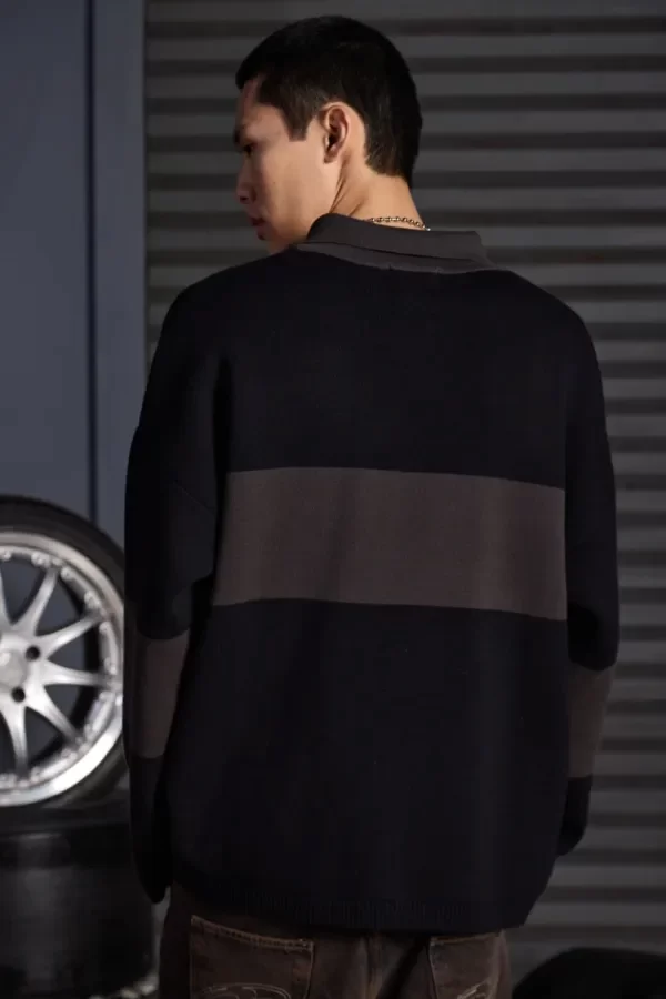 Producto - SWEATER POLO NEGRO - PILOT - 2