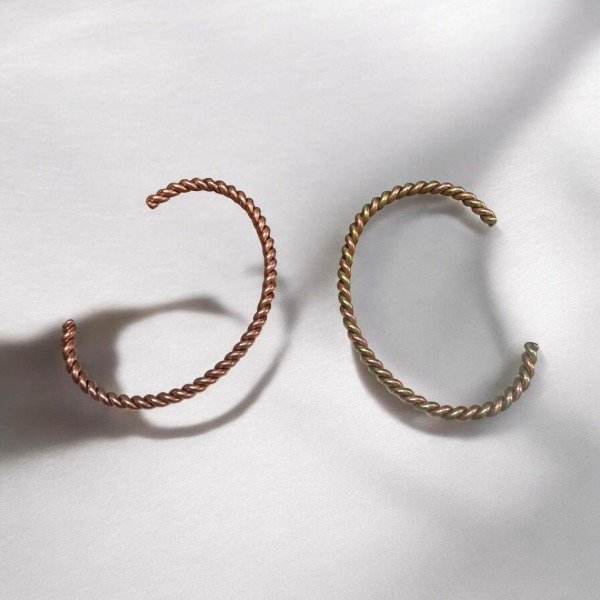 Producto - PULSERA MAGNETICA DE COBRE Y BRONCE TRENZADAS