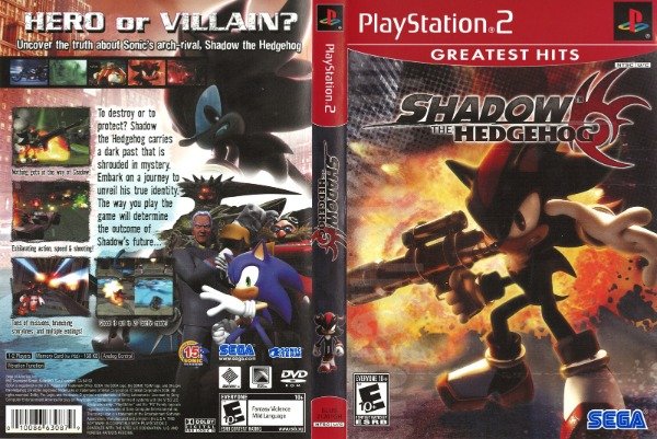 Producto - Shadow the Hedgehog PS2