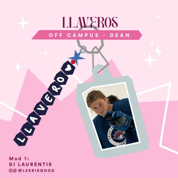 Producto - Llavero DEAN DI LAURENTIS - Mod1 - Off Campus.