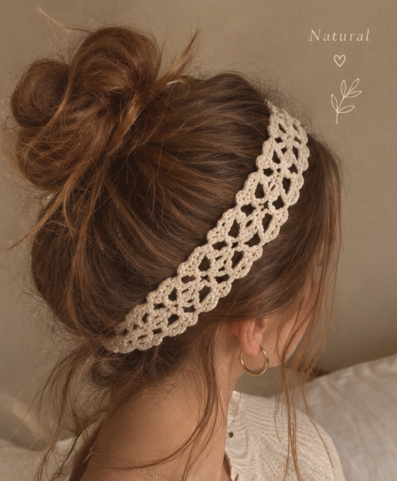 Producto - Vincha crochet Alhelí