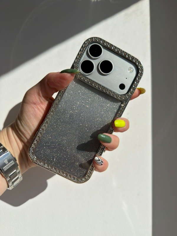 Producto - Case 2en1 strass negro