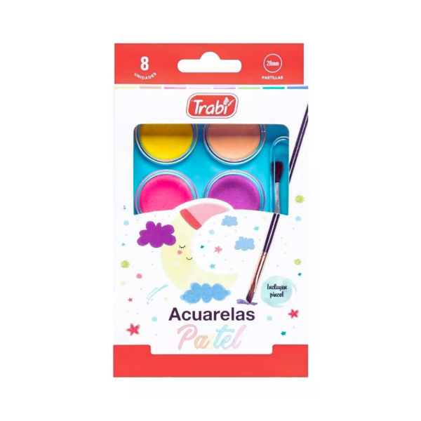 Producto - Acuarelas Trabí Pastel