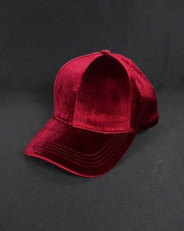 Producto - GORRA TERCIOPELO Roja