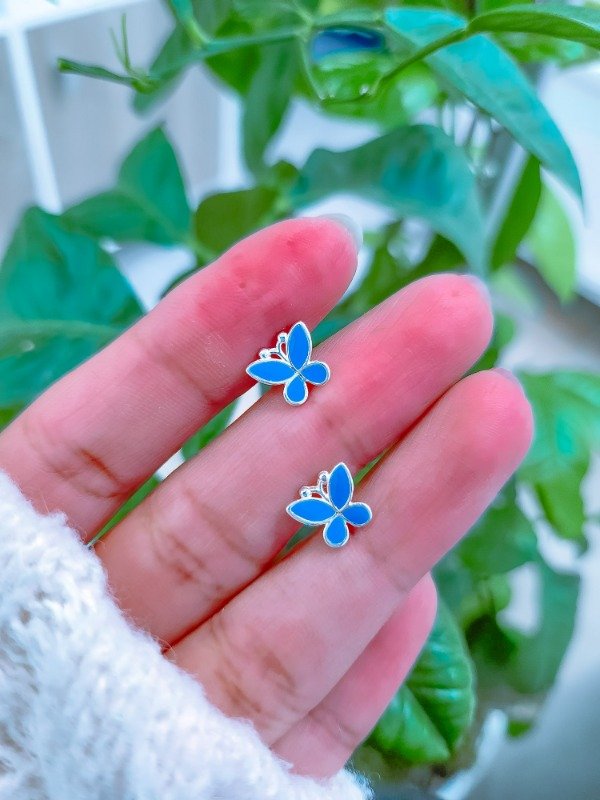 Producto - Aros mariposa esmaltado PL