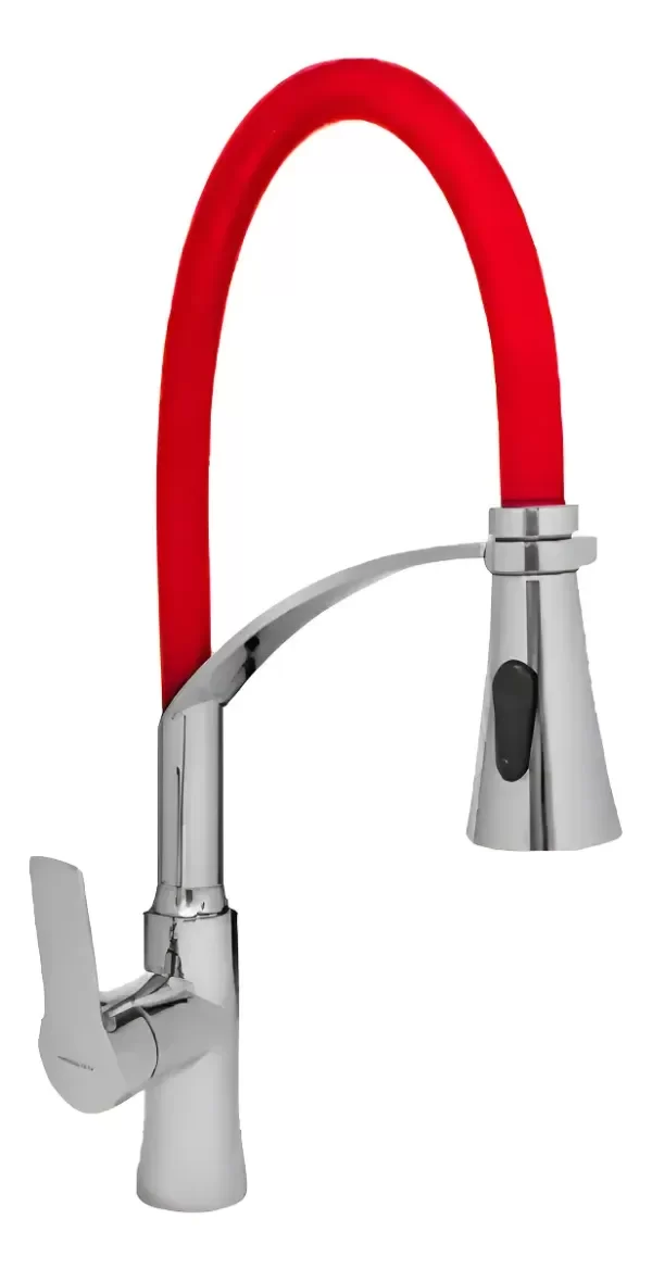 Producto - Grifería de Cocina con puente y rociador Canadá 9996