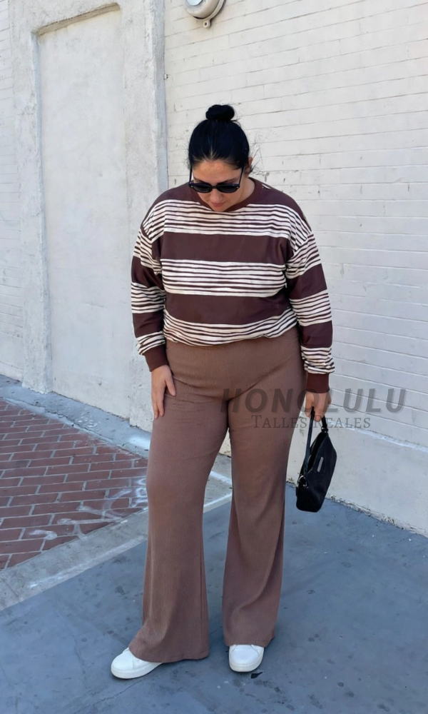 Producto - Pantalon Oxford Darlon Marron - 0
