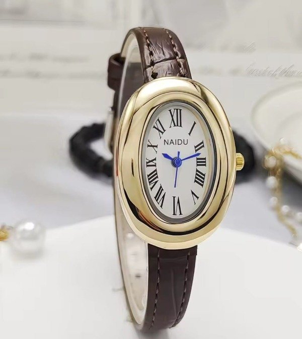 Producto - Minimalist Oval Watch Brown