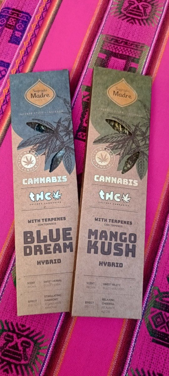 Producto - Sahumerios con terpenos sagrada Madre  caja 6 unidades