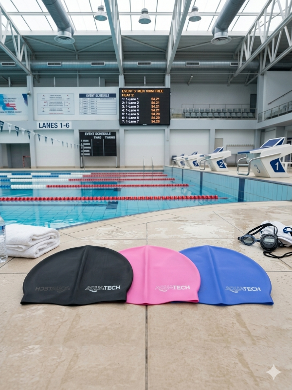 Producto - Gorra de Natacion silicona ADULTO - AQUATECH
