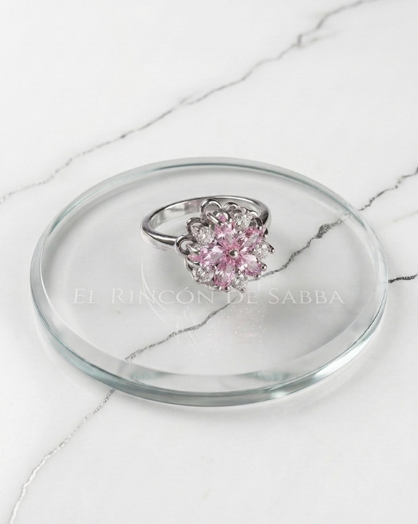 Producto - Anillo Silver Rose Diamond