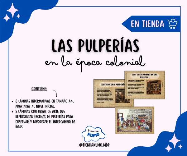 Producto - LAS PULPERÍAS LÁMINAS INFORMATIVAS EN A4- PDF
