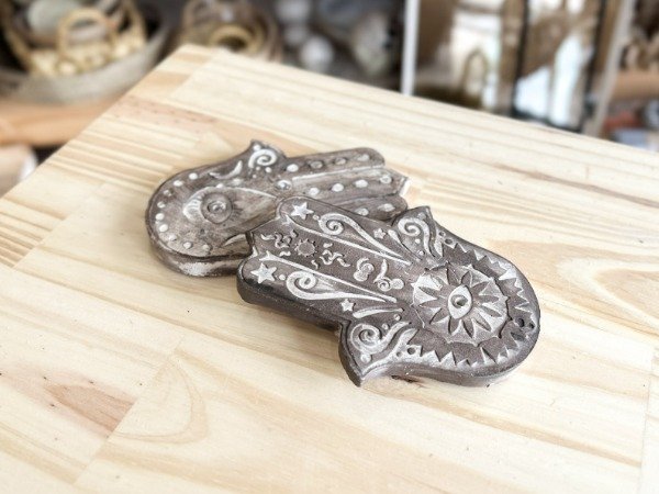 Producto - PORTA SAHUMERIO MANITO CERAMICA