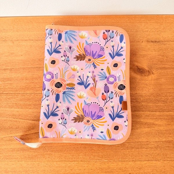Producto - ORGANIZADOR A5 Diseño Floral Violeta