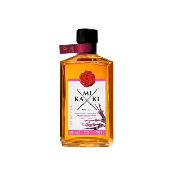 Producto - Kamiki Sakura Wood Whisky 750 ml