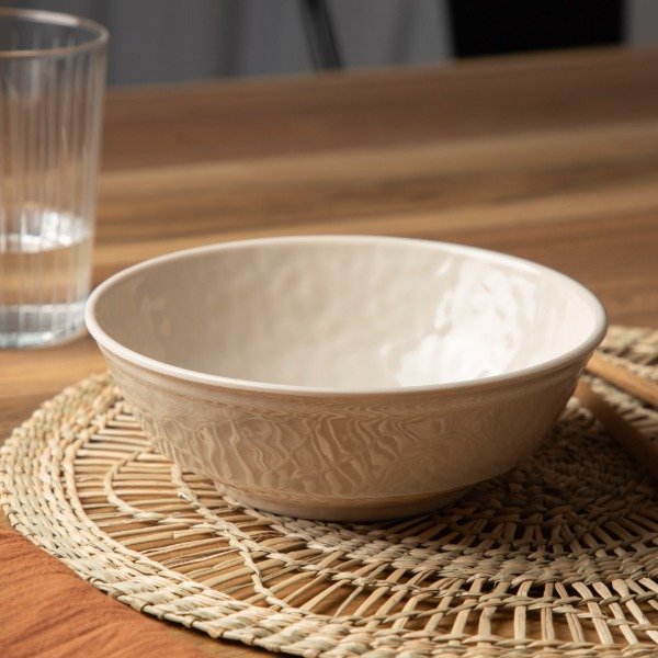 Producto - Bowl de melamina gris claro 680ml