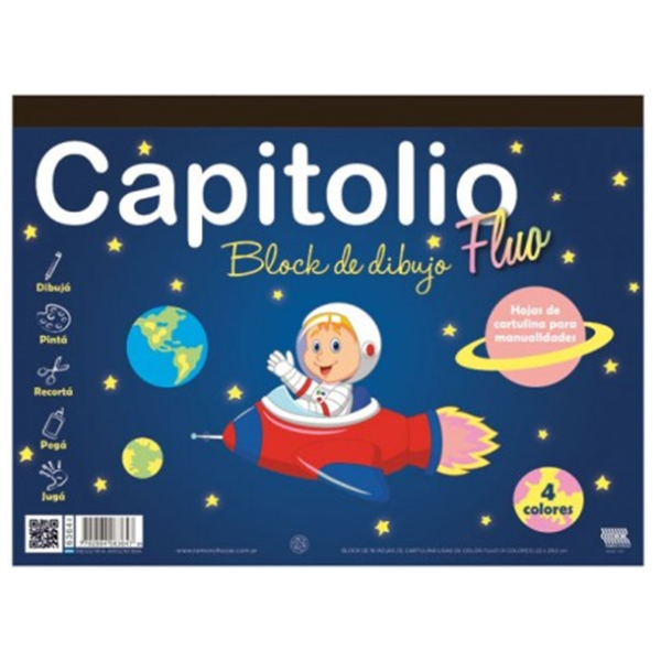 Producto - Capitolio - Block Dibujo N 5 - Flúo