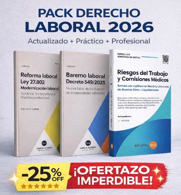Producto - Pack laboral 2026 LO NUEVO!