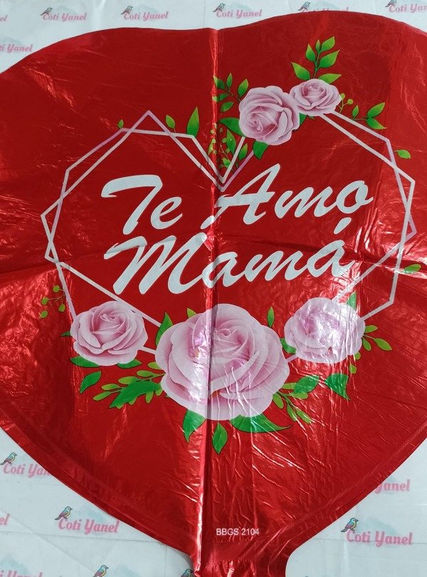 Producto - Globos Feliz dia Mamá 45cm - 2