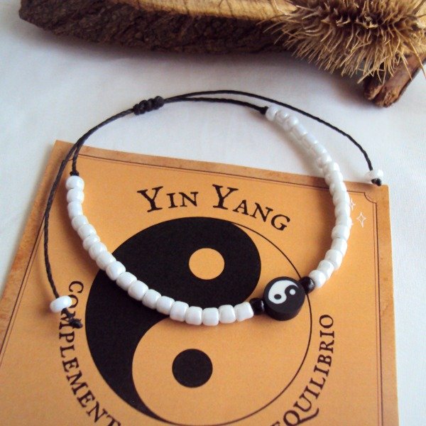 Producto - Pulsera Yin Yang - Blanco