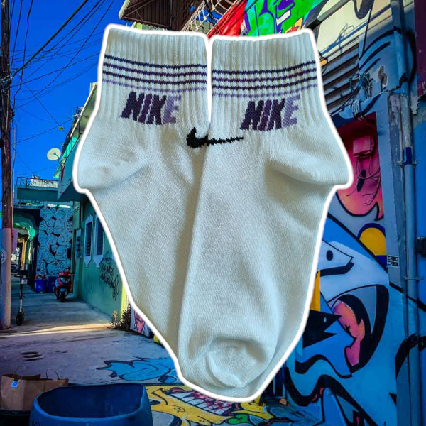 Producto - Soquete ALTO Nike degrade violeta